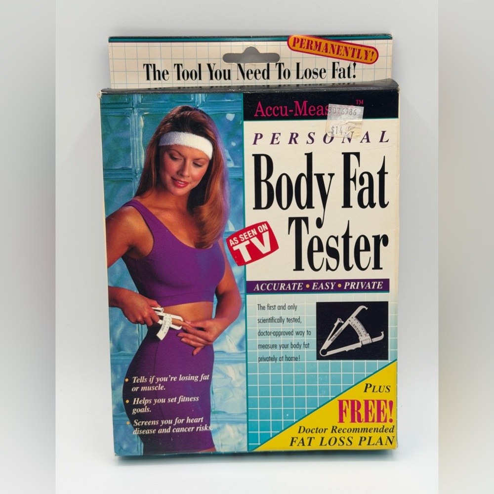 Accu-Measure Personal Body Fat Tester - New Open Box
